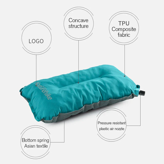 Self-Inflating Travel Pillow Compact Ultralight Camping Pillow-1